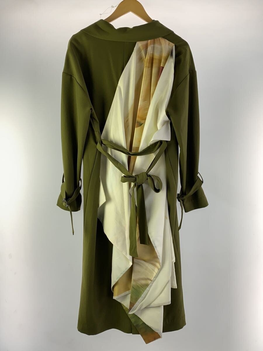 Ameri Coat/-/Polyester/Grn/Allover Pattern/018170… - image 2