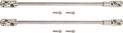 SCX10 Drive Shaft 2pcs 68-229mm Cut to Length Stainless Steel Driveshaft for ...