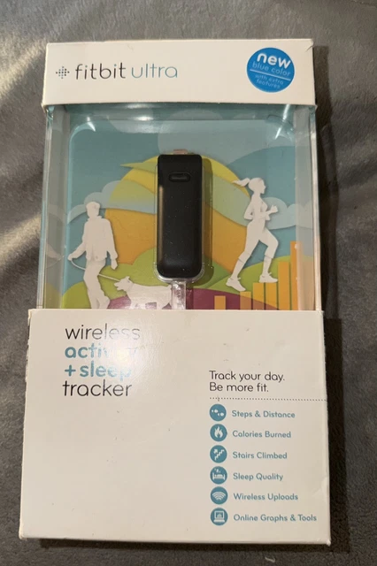 Fitbit Ultra FB102B Blue Wireless Activity + Sleep Tracker