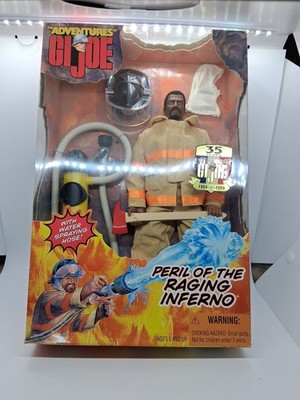 1999 AFRICAN AMERICAN G. I. JOE PERIL OF THE RAGING INFERO NEW NRFB
