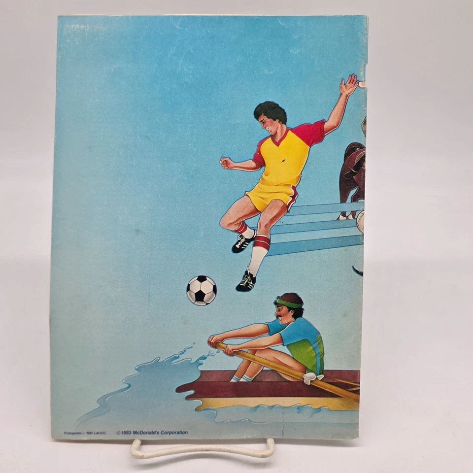 1984 McDonalds Olympic Games Program XXIIIrd Olympiad Collectible - Image 2 of 4