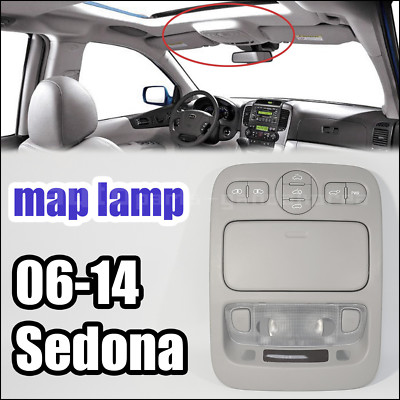 928214D100QW Over Head Console Lamp Map Sliding Doors Gray KIA Carnival 2006-14