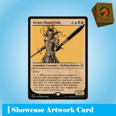Zevlor, Elturel Exile | MTG | Baldur's Gate | NM | EN | Rare | Showcase Artwork