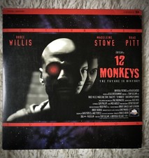 12 Monkeys - Laserdisc NTSC - Letterboxed Edition - 2 Disc Set - Bruce Willis