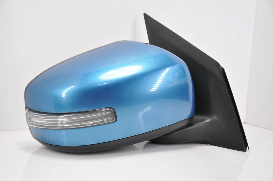 🚘✅ Espejo retrovisor lateral derecho del pasajero MITSUBISHI MIRAGE 2014-2020 con señal AZUL OEM Foto 4 de 4