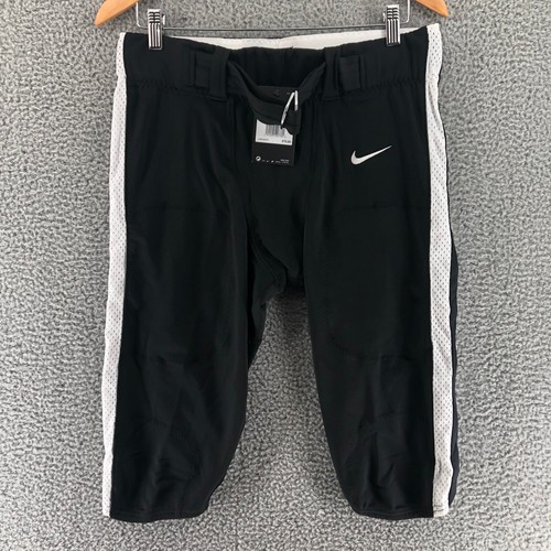 Pantaloni da calcio Nike Stock Vapor Pro neri/bianchi CI3771-012 da uomo taglia L
