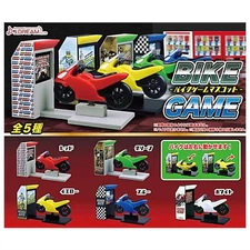Bike game mascot Capsule Toy 5 Types Full Comp Set Gacha New Japan