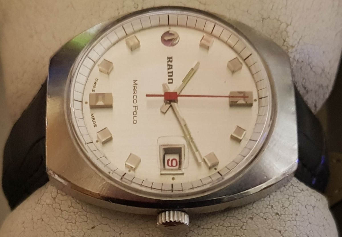 Vintage Automatic Armbanduhr Rado Marco Polo – Ref. 11836/1 – mit 