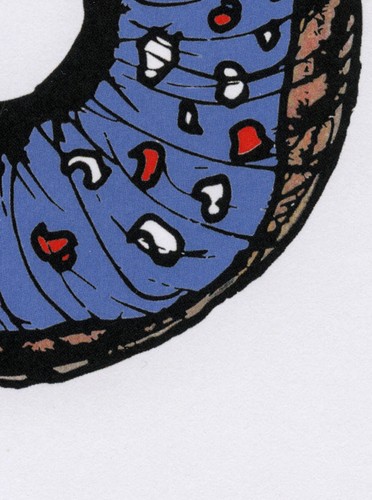 "American Donut," Artist Designed, printed greeting card, inside blank, 2020 - Bild 3 von 3