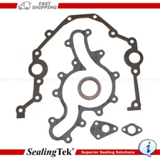 Timing Cover Gasket Set with Front Oil Seal for 90-2000 Ford 4.0L V6 OHV Engine