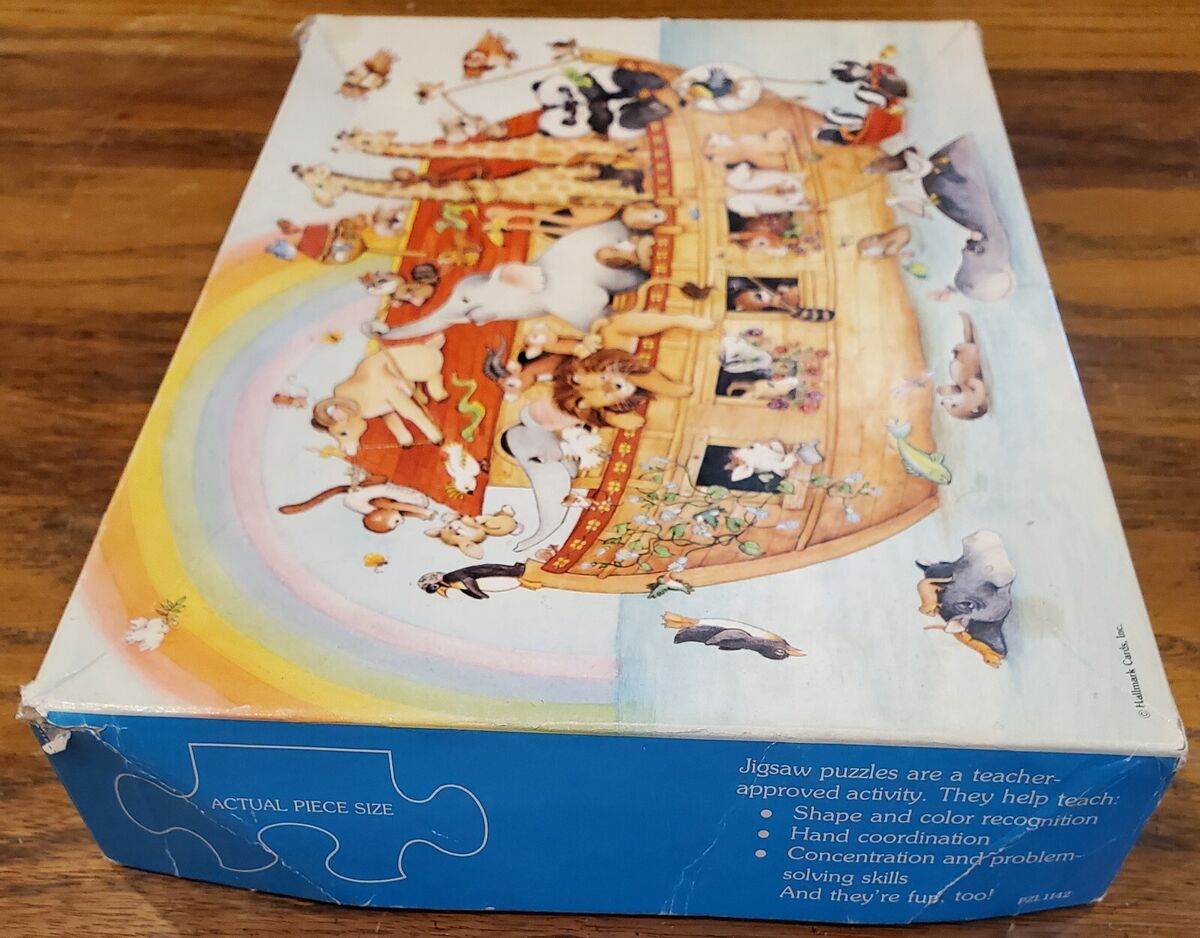 Vintage Noah's Ark Animal Antics Aboard the Ark SPRINGBOK Vintage Noah's Ark Animal Antics Aboard the Ark SPRINGBOK