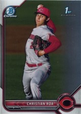 2022 1st Bowman Chrome #BCP-130 Christian Roa
