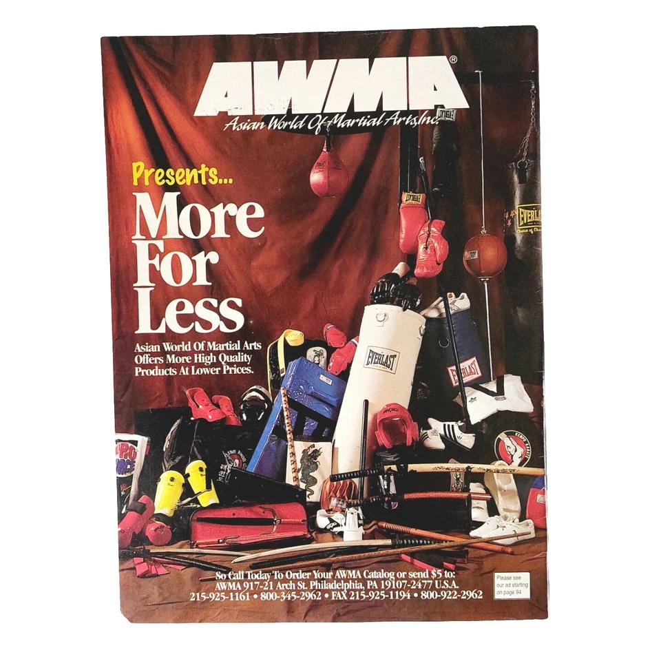 Inside Kung Fu Vintage USA magazine | June 1994 | The Crow Finally Flies - Image 2 of 4