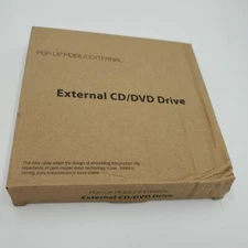 External DVD Drive USB 3.0 Pop-up Mobile  CD/DVD New