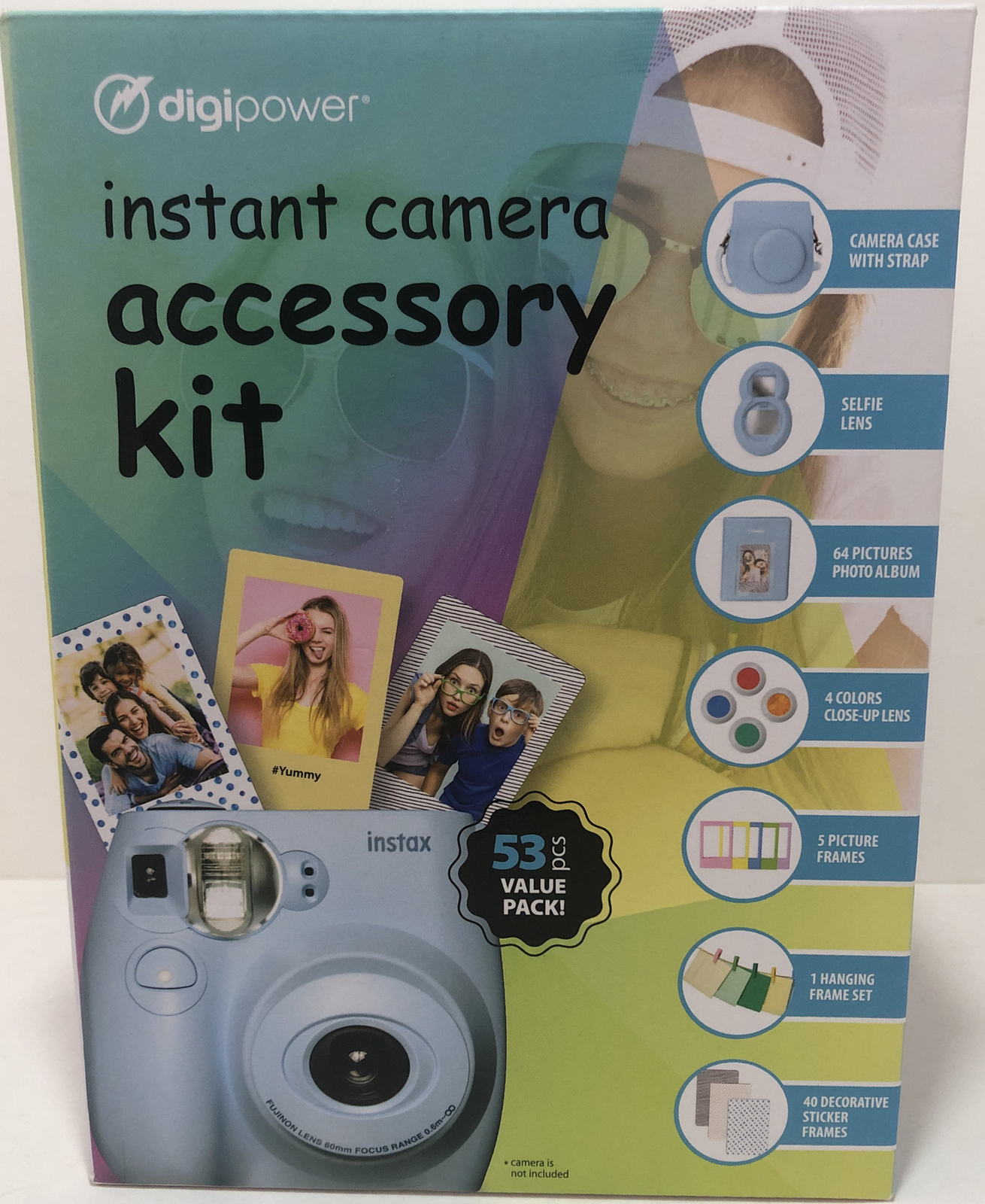 Digipower 53-Piece Accessory Kit for Fujifilm Instax Instant Cameras-image