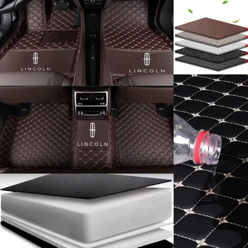 For Lincoln Town Car 1998-2011 Car Floor Mats Carpets Liner Custom Waterproof - Imagen 16 de 37