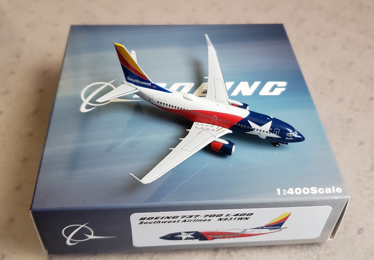 Panda Models Boeing 737-700 Southwest Airlines N931WN Lone Star