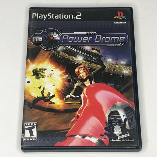 PS2 Powerdrome Sony PlayStation 2 2004 COMPLETE w/ Manual TESTED Mud Duck EUC