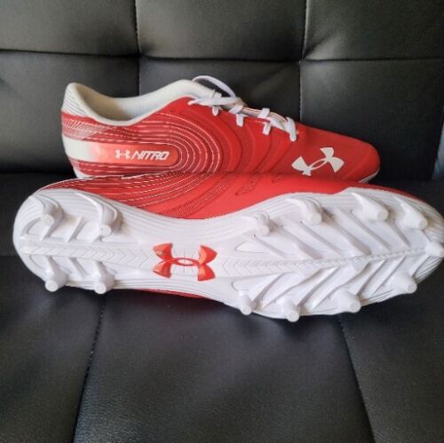 Adidas Nike Under Armour Bundle Of 9 Sports Baseball & Football Men's CLEATS Lot - Picture 22 of 24