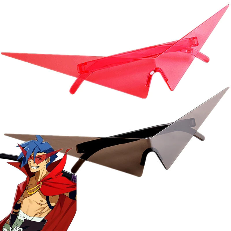 Tengen Toppa Gurren-Lagann Kamina Bril Zonnebril Gafas Cosplay Prop