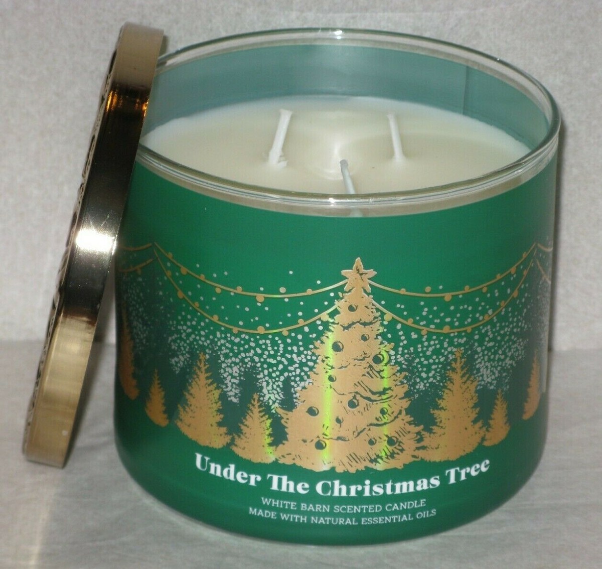 Bath Body Works White Barn Wick Scented Candle UNDER THE