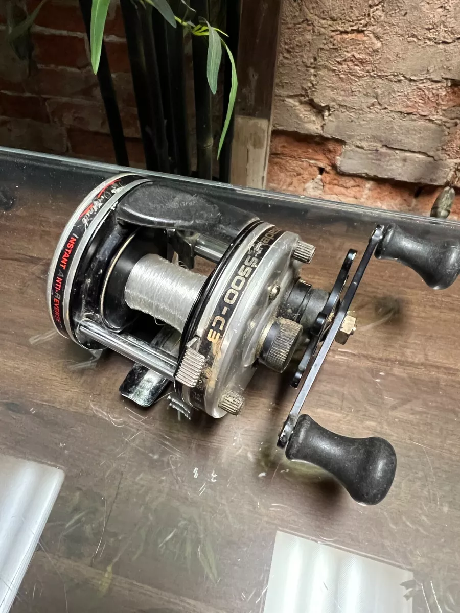 Abu Garcia Ambassadeur 5500-C3 made in Sweden gear ratio 5.3:1