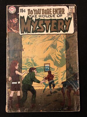 HOUSE OF MYSTERY 183 READER MISSING 1 PAGE AND DETACHED PAGE 1969 LM