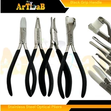 Optical Eyeglass Pliers for Bending & Applying Nose Pads - Optician Tools