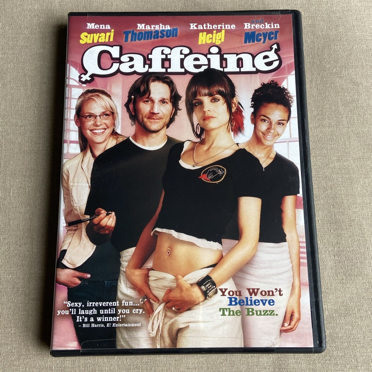 Caffeine (DVD, 2006) Comedy Mena Suvari Katherine Heigl Breckin