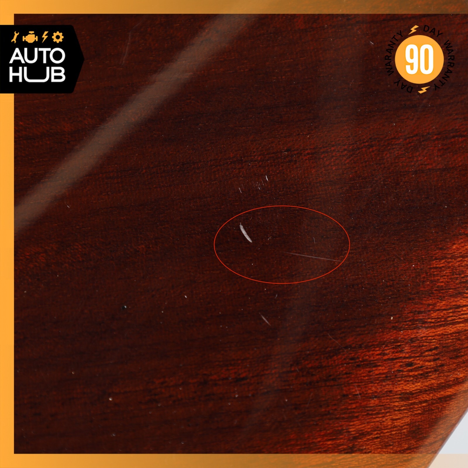 03-13 Maserati Quattroporte M139 Rear Right Side Door Panel Trim Panel Wood OEM