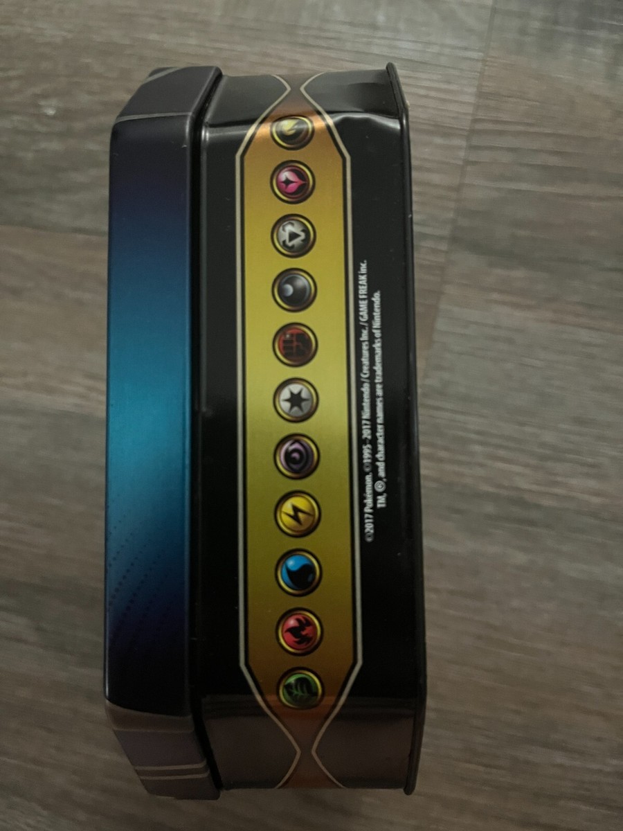 2017 Pokémon TCG Fall Blastoise EX Power Trios Empty Tin