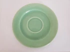 Vintage Jade Green Bauer Los Angeles La Linda? Saucer Only Coffee Tea - 6 1/4"