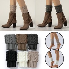 Ankle Toppers Knitted Boot Socks Short Socks Short Leg Warmers Crochet Cuffs  