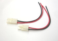 Male female connector 2-Pin RC Battery Tamiya plug housing 18AWG 15cm wire 5 set
