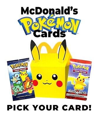 McDonald's (ITA) 25th Anniversary Pokemon Cards, Enter and Choose Card