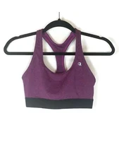 Champion Purple Racerback Athletic Active Top Size M