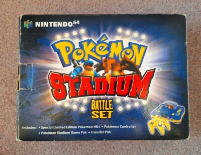 Pokemon Stadium Battle Set Console Boxed Nintendo 64 N64