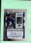 2020-21 Panini Contenders Draft Picks Conference Finals Ticket Stickers ID:46997