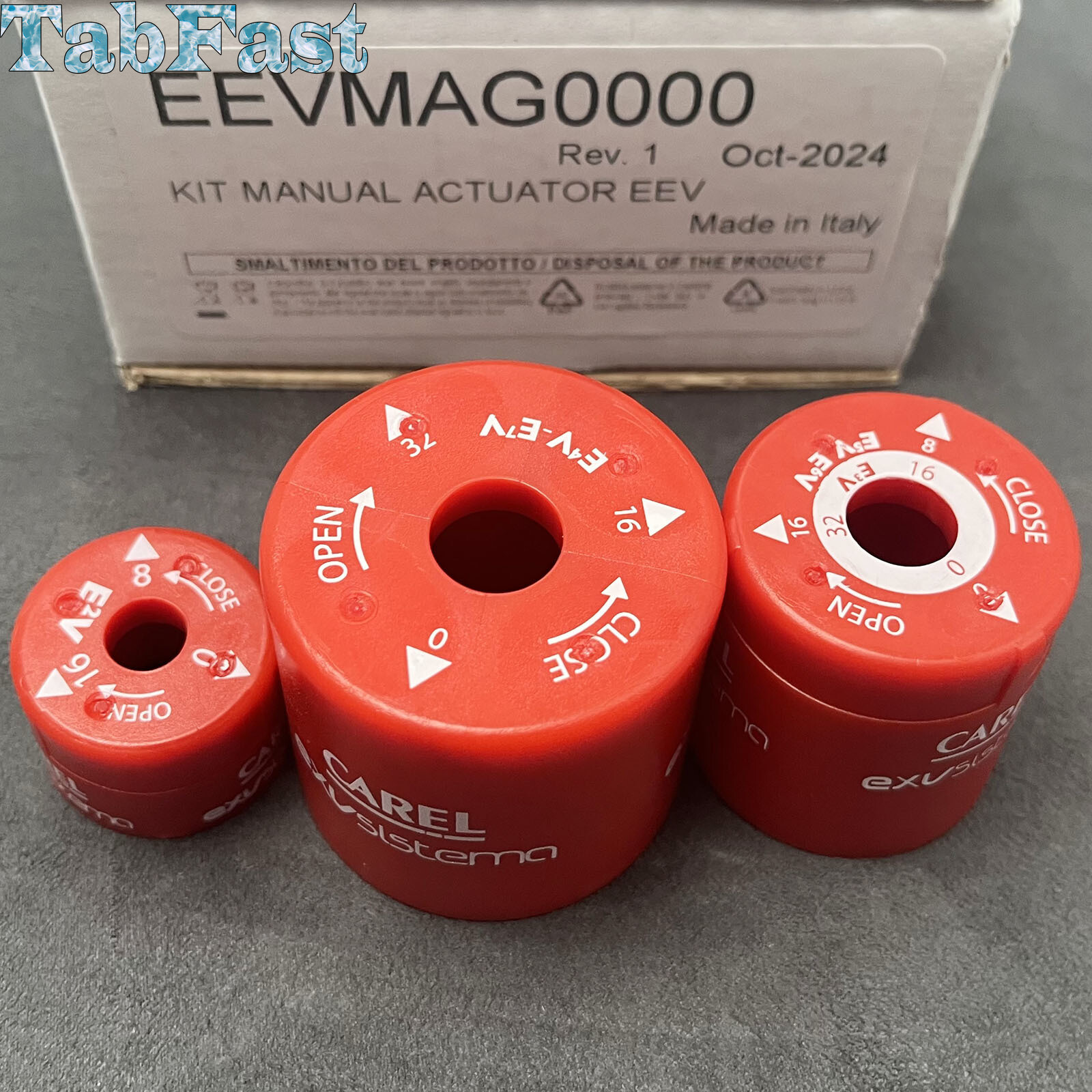 EEVMAG0000 kit manual valve actuator for CAREL EEV electronic expansion valves