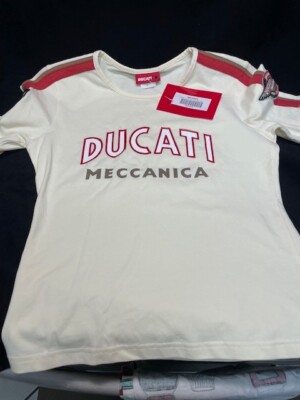 DUCATI  MECCANICA motorcycle race team jersey  TEEN Large
