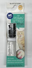 Whisker City Medium Kitty Nail Caps Black & M...