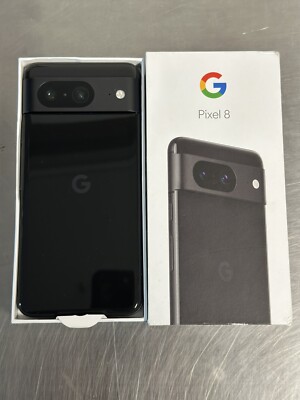 **NEW** Google Pixel 8 - 128 GB - Obsidian (T-Mobile) G9bqd