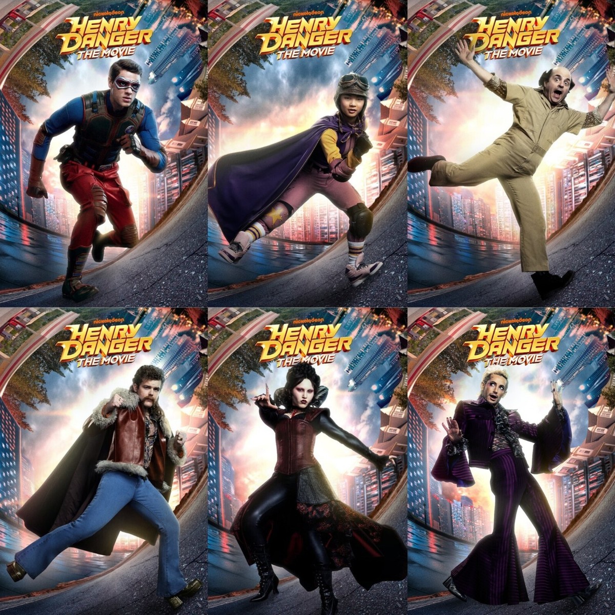 Henry Danger The Movie Poster Superhero 2025 Jace Norman Sean Ryan