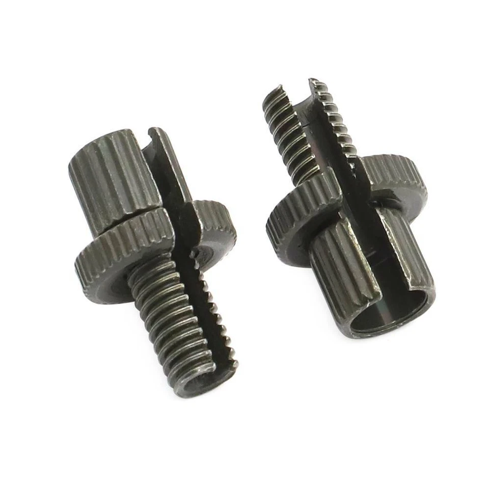4 8mm Brake Clutch Cable Adjuster Nuts Bolts Universal For Honda Kawasaki Suzuki - Image 4 of 4