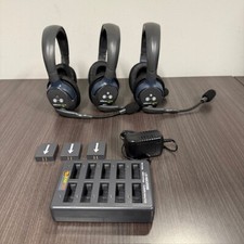 Eartec UltraLITE HD Full Duplex Wireless Headset Communication 3 Users UL3D 