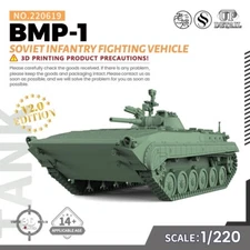 SSMODEL SS220619 1/220 Military Model Kit Soviet BMP-1 Infantry Fighting Vehicle