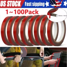 Auto Tape Acrylic Foam Double Sided Back Car Mounting Adhesive 3m x10mm 10ft Lot