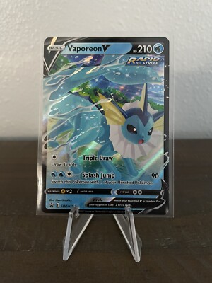 シャワーズV sa 英語版(vaporeon V) シャワーズV SR 海外版 英語版 Vaporeon V - 172/203 -【Card Chicken】