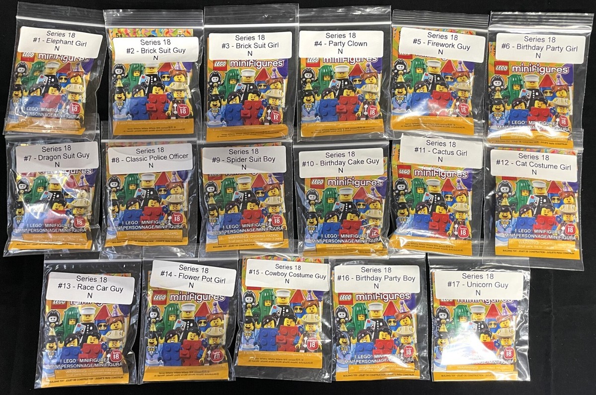 LEGO Series 18 New Collectible Minifigures 71021 You Choose