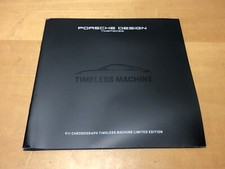 Prospekt - Porsche Design Timepieces - 911 Chronograph Timeless Machine Lim. Ed